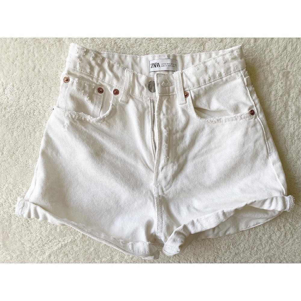 ZARA 90S ROLLED UP SHORTS 💎RARE💎 - Picture 5 of 6